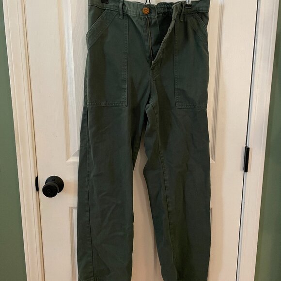 Big Bud Press - Work Pants - Dark Emerald Green - Size M - Picture 2 of 5